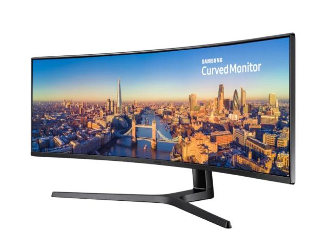 Монитор Samsung 49" 49J890D CURVED VA, 21:9, 1800R, 5ms, 3840x1080, 144Hz, FreeSync, DP 1.2, 1xHDMI 2.0, USB HUB, USB-C, 300cd/m2, 178°/178°, HAS, Tilt, Black