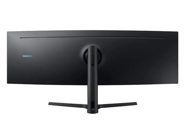Монитор Samsung 49" 49A950 VA QLED, 120 Hz, 4 ms GTG, 5120x1440, 350 cd/m2, 3000:1, HDR 400, Eye Saver, Flicker Free, USB Type C, LAN, 3xUSB 3.0, Display Port, 2xHDMI, Speakers, Headphone Jack, 178°/178°, Black