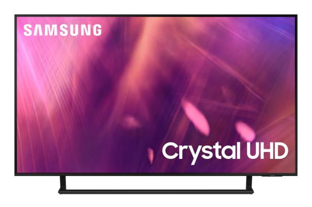 Телевизор Samsung 43" 43AU9072 4K UHD LED TV, SMART, Crystal Processor 4K, 2800 PQI, HDR 10+, FreeSync, Mega Contrast, Dolby Digital Plus, Q-Symphony, 3xHDMI, 2xUSB, WiFi, Bluetooth 4.2, Tizen, Black