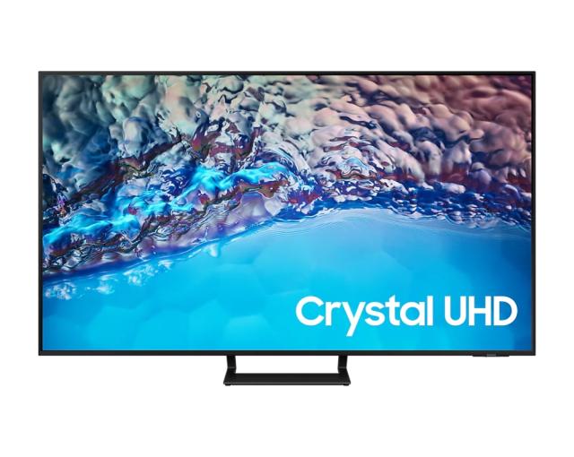 Телевизор Samsung 55" 55BU8502 4K UHD LED TV, SMART, Crystal Processor 4K, 2200 PQI, HDR 10+, Mega Contrast, Dolby Digital Plus, Q-Symphony, 3xHDMI, 2xUSB, WiFi 5, Bluetooth 5.2, Tizen, Black