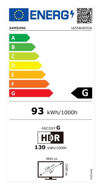 Телевизор Samsung 55" 55BU8502 4K UHD LED TV, SMART, Crystal Processor 4K, 2200 PQI, HDR 10+, Mega Contrast, Dolby Digital Plus, Q-Symphony, 3xHDMI, 2xUSB, WiFi 5, Bluetooth 5.2, Tizen, Black