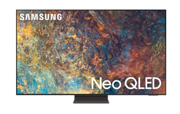 Телевизор Samsung 55" 55QN95A QLED FLAT, SMART, 4600 PQI, Quantum HDR, HDR 10+, Dolby Digital Plus, Bixby, Bluetooth, 4xHDMI, 2xUSB, NeoSlim, Tizen, Grafit