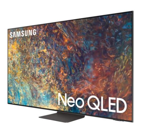 Телевизор Samsung 55" 55QN95A QLED FLAT, SMART, 4600 PQI, Quantum HDR, HDR 10+, Dolby Digital Plus, Bixby, Bluetooth, 4xHDMI, 2xUSB, NeoSlim, Tizen, Grafit