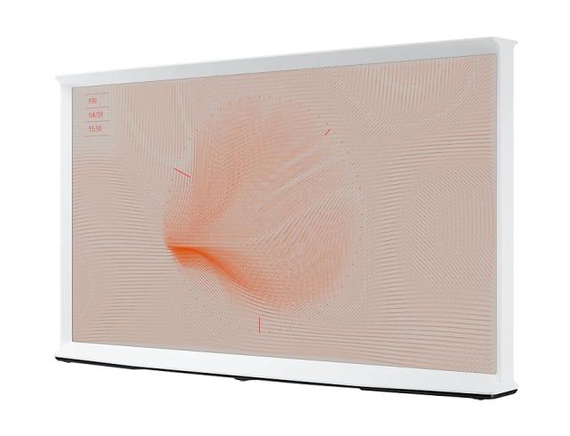 Телевизор Samsung 55" 55LS01T The Serif 4K Smart TV (2020),  3200 PQI, QHDR, HDR 10+, Freesync, Dolby Digital Plus,4CH, DVB-T2CS2 x 2, Wireless, Network, 4xHDMI, 2xUSB, White