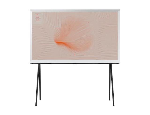Телевизор Samsung 55" 55LS01T The Serif 4K Smart TV (2020),  3200 PQI, QHDR, HDR 10+, Freesync, Dolby Digital Plus,4CH, DVB-T2CS2 x 2, Wireless, Network, 4xHDMI, 2xUSB, White