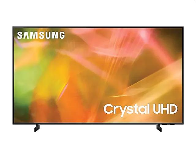 Телевизор Samsung 60" 60AU8072 4K UHD LED TV, SMART, Crystal Processor 4K, 2200 PQI, HDR 10+, Mega Contrast, Q-Symphony, Dolby Digital Plus , 3xHDMI, 2xUSB, WiFi, Bluetooth 5.2, Tizen, Black