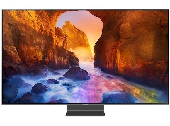 Телевизор Samsung 65'' 65QN90A QLED FLAT, SMART, 4500 PQI, Quantum Mini LED, Micro Dimming, Quantum HDR 2000, HDR 10+, Dolby Digital Plus, Q-Symphony, Mirroring, Bixby, Bluetooth 5.2, Wi-Fi 5, 4xHDMI, 2xUSB, Frameless, Tizen, Titan Black