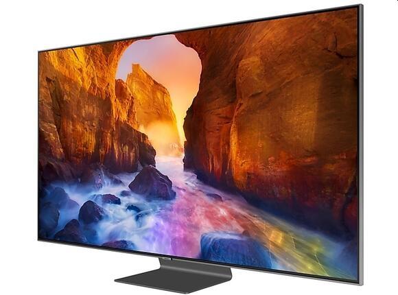 Телевизор Samsung 65'' 65QN90A QLED FLAT, SMART, 4500 PQI, Quantum Mini LED, Micro Dimming, Quantum HDR 2000, HDR 10+, Dolby Digital Plus, Q-Symphony, Mirroring, Bixby, Bluetooth 5.2, Wi-Fi 5, 4xHDMI, 2xUSB, Frameless, Tizen, Titan Black