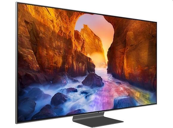 Телевизор Samsung 65'' 65QN90A QLED FLAT, SMART, 4500 PQI, Quantum Mini LED, Micro Dimming, Quantum HDR 2000, HDR 10+, Dolby Digital Plus, Q-Symphony, Mirroring, Bixby, Bluetooth 5.2, Wi-Fi 5, 4xHDMI, 2xUSB, Frameless, Tizen, Titan Black