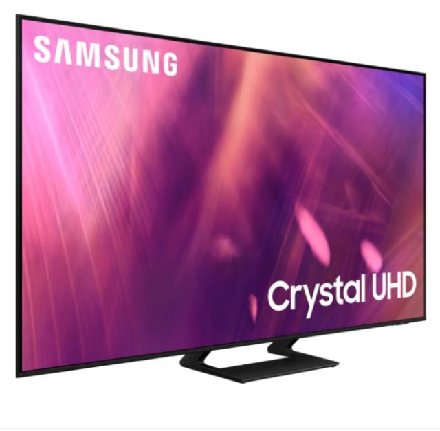 Телевизор Samsung 65" 65AU9072 4K 3840 x 2160 UHD LED TV, SMART, 2800 PQI, HDR 10+, Crystal Processor 4K, Dolby Digital Plus, Freesync, Bixby, AirPlay 2, DLNA, DVB-T2CS2, WI-FI, Bluetooth 4.2, 3xHDMI, 2xUSB, Tizen, Black