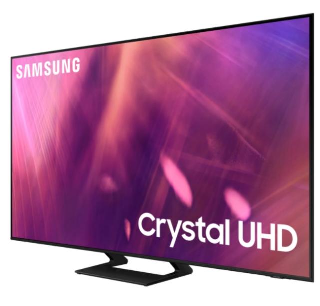 Телевизор Samsung 65" 65AU9072 4K 3840 x 2160 UHD LED TV, SMART, 2800 PQI, HDR 10+, Crystal Processor 4K, Dolby Digital Plus, Freesync, Bixby, AirPlay 2, DLNA, DVB-T2CS2, WI-FI, Bluetooth 4.2, 3xHDMI, 2xUSB, Tizen, Black