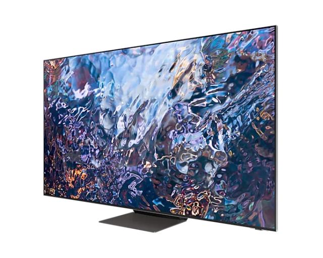 Телевизор Samsung 65'' 65QN700A Neo QLED 8K FLAT, SMART, 4700 PQI, Quantum Matrix Pro, Micro Dimming, Quantum HDR 2000, HDR 10+, Dolby Digital Plus, Q-Symphony, Mirroring, Bixby, Bluetooth 5.2, Wi-Fi 6, 4xHDMI, 3xUSB, Frameless, Tizen, Silver