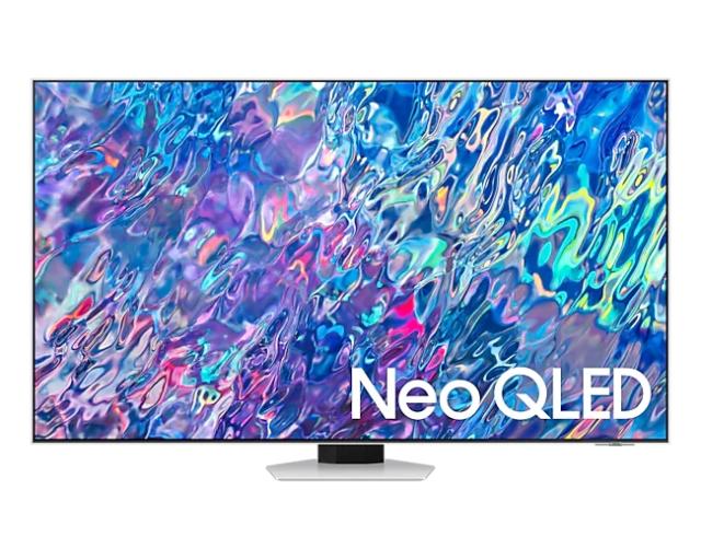Телевизор Samsung 65'' 65QN85B Neo QLED FLAT, SMART, 4300 PQI, Quantum Mini LED, Micro Dimming, Quantum HDR 1500, Dolby Atmos, Q-Symphony, Bixby, Bluetooth 5.2, Wi-Fi 5, 1xHDMI 2.1, 3xHDMI 2.0, 2xUSB, Tizen 6.5, Silver
