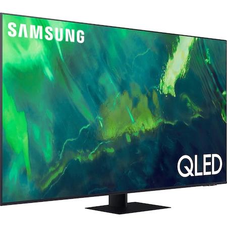 Телевизор Samsung 75" 75Q70A QLED FLAT, SMART, 3400 PQI, Dual LED, Quantum HDR, HDR 10+, Dolby Digital Plus, Bixby, Bluetooth, 4xHDMI, 2xUSB, LAN, Digital Audio, Frameless, Tizen, Black