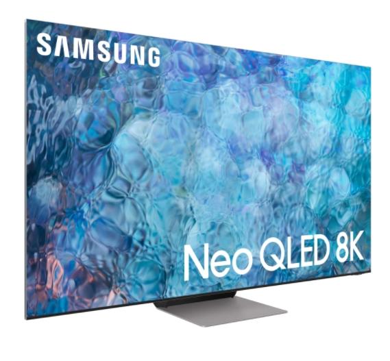 Телевизор Samsung 75'' 75QN900A Neo QLED 8K FLAT, SMART, 4900 PQI, Quantum Matrix Pro, Direct Full Array 8x, Micro Dimming, Quantum HDR 3000, HDR 10+, Dolby Digital Plus, Q-Symphony, Mirroring, Bixby, Bluetooth 5.2, Wi-Fi 6, 4xHDMI, 3xUSB, Frameless,