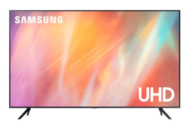 Телевизор Samsung 75" 75AU7172 4K UHD LED TV, SMART, Crystal Processor 4K, 2200 PQI, HDR 10+, Mega Contrast, Dolby Digital Plus, Q-Symphony, 3xHDMI, 2xUSB, WiFi, Bluetooth, Tizen, Black