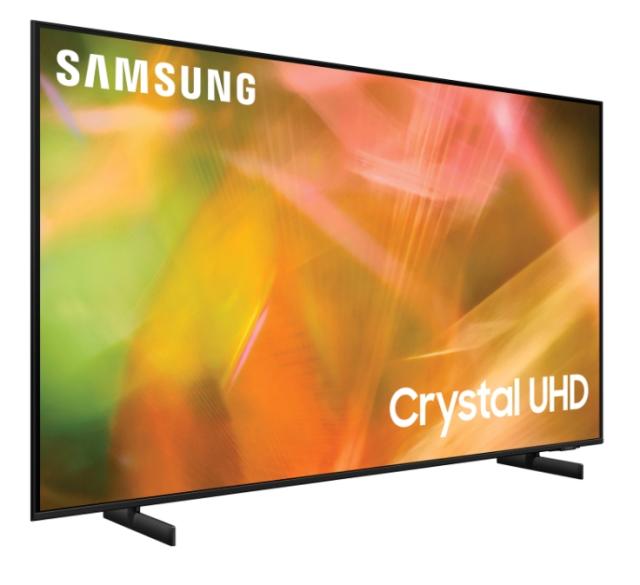 Телевизор Samsung 75" 75AU8072 4K UHD LED TV, SMART, Crystal Processor 4K, 2200 PQI, HDR 10+, Mega Contrast, Q-Symphony, Dolby Digital Plus , 3xHDMI, 2xUSB, WiFi, Bluetooth 5.2, Tizen, Black