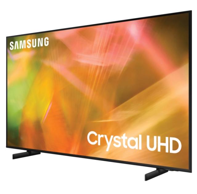 Телевизор Samsung 75" 75AU8072 4K UHD LED TV, SMART, Crystal Processor 4K, 2200 PQI, HDR 10+, Mega Contrast, Q-Symphony, Dolby Digital Plus , 3xHDMI, 2xUSB, WiFi, Bluetooth 5.2, Tizen, Black