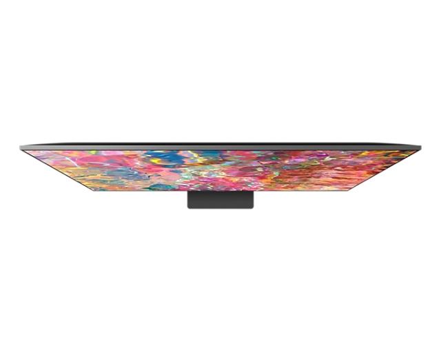 Телевизор Samsung 75'' 75Q80B QLED FLAT, SMART, 3800 PQI, Full-Array Micro Dimming, Quantum HDR 1500, Dolby Digital Plus, Q-Symphony, Bixby, Bluetooth 4.2, Wi-Fi 5, 4xHDMI 2.1, 2xUSB 2.0, Tizen 6.5, Titan Black