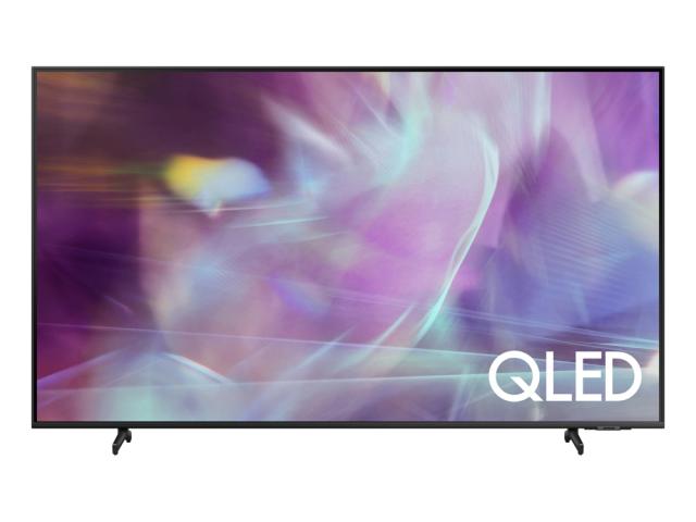 Телевизор Samsung 85'' 85Q60A QLED FLAT, SMART, 3100 PQI, Dual LED, Micro Dimming, Quantum HDR, HDR 10+, Dolby Digital Plus, Q-Symphony, Mirroring, Bixby, Bluetooth 4.2, Wi-Fi 5, 3xHDMI, 2xUSB, Frameless, Tizen, Black