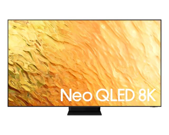 Телевизор Samsung 85" QE85QN800B 8K QLED/UHD SmartTV, HDR10+, DVB-T2/C/S2 x 2, WiFi6, LAN, Bluetooth 5.2, 4x HDMI, 3x USB