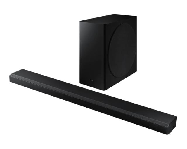 Аудио система Samsung HW-Q800A Soundbar, 3.1.2ch, Q-Symphony, Game Mode Pro, Adaptive sound, Dolby Digital Plus , Dolby Atmos, Wi-Fi, HDMI, Optic, Bluetooth, USB, Black