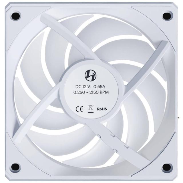 Вентилатор Lian Li UNI FAN CL Wireless ARGB PWM Reverse, 120 mm, WHITE