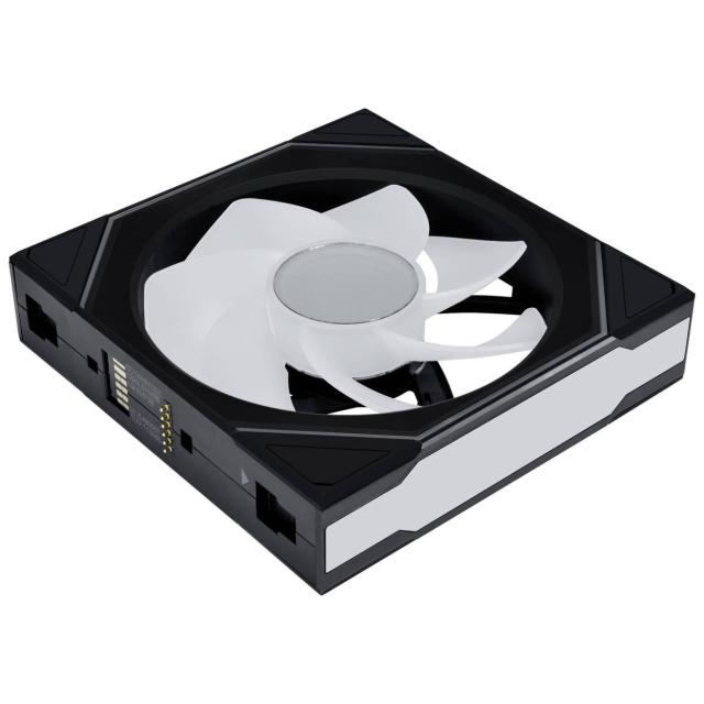 Вентилатори 3бр Lian Li UNI FAN SL-INF Wireless ARGB PWM Reverse - 120 mm Черни + Контролер