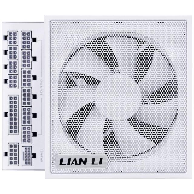 Захранване Lian Li EDGE EG0850 White 850W, Active PFC, PCIe 5.1/ ATX 3.1, 80 PLUS Platinum, Full Modular