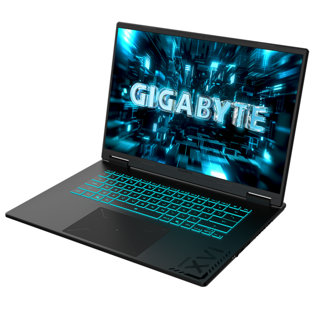 Лаптоп GIGABYTE GAMING A16 PRO DYH, Intel Core 7 240H 10C (2.5 / 5.2 GHz, 24MB Cache), 16.0" (40.64 cm) WQXGA IPS, 165Hz, NVIDIA GF RTX5080 16GB, 32GB LPDDR5x, 1TB M.2 NVMe SSD, Free DOS 