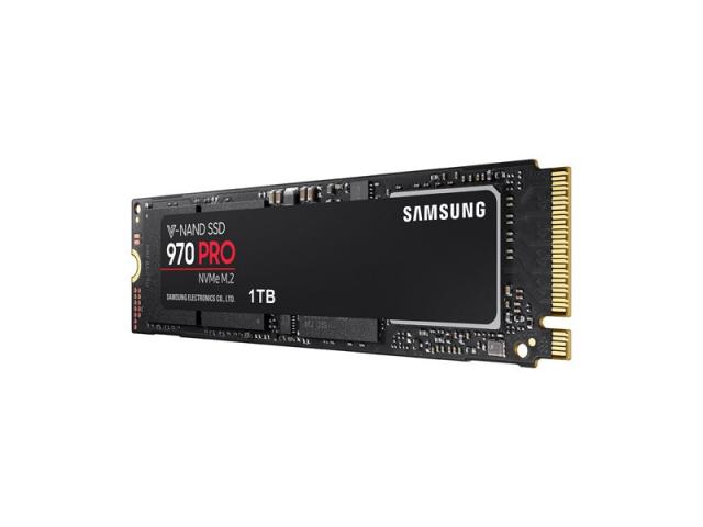 Твърд диск Samsung SSD 970 PRO 1024GB M.2, PCIe Gen 3.0 x4 NVMe 1.3, V-NAND 2-bit MLC, Phoenix Controller, 256-bit Encryption, Read 3500 MB/s Write 2700 MB/s, Cache Memory 512MB DDR4