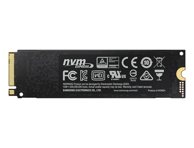 Samsung SSD 970 EVO Plus 250 GB M.2, PCIe Gen 3.0 x4 NVMe, V-NAND 3-bit MLC, Read 3500 MB/s Write 2300 MB/s 