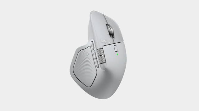 Мишка Logitech MX Master 4 Pale Gray, Wireless/Bluetooth, оптична (200-8000 dpi)