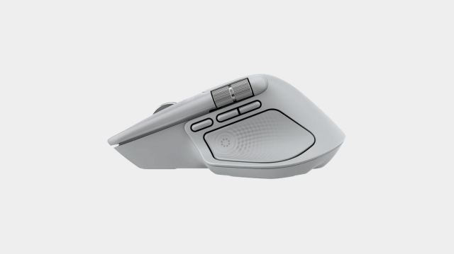 Мишка Logitech MX Master 4 Pale Gray, Wireless/Bluetooth, оптична (200-8000 dpi)