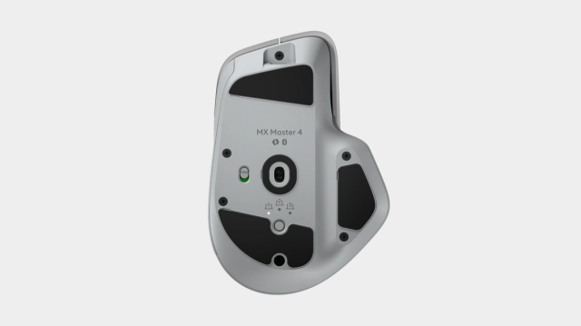 Мишка Logitech MX Master 4 Pale Gray, Wireless/Bluetooth, оптична (200-8000 dpi)
