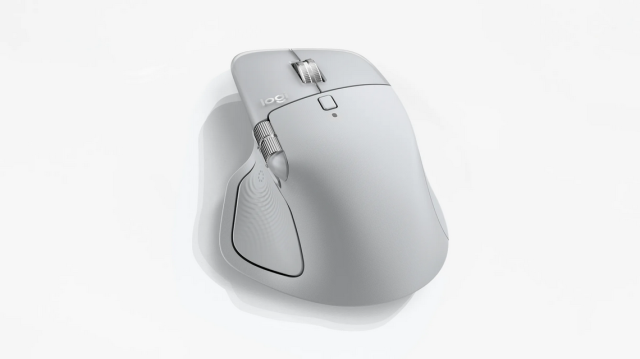 Мишка Logitech MX Master 4 Pale Gray, Wireless/Bluetooth, оптична (200-8000 dpi)