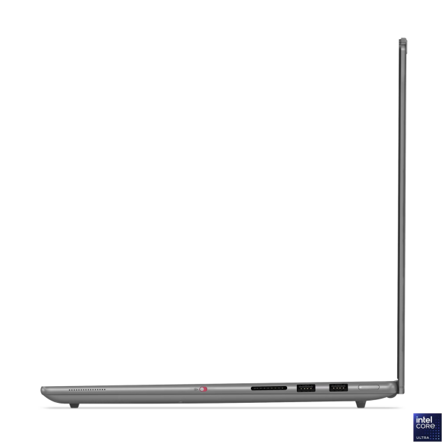 Лаптоп Lenovo Yoga Pro 9 16IAH10, Intel Core Ultra 7 255H 16C (1.5 / 5.1 GHz, 24MB Cache), 16.0" (40.64 cm) 2.8K OLED PureSight Pro, 120Hz, NVIDIA GF RTX 5070 8GB GDDR7 DLSS 4, 64GB LPDDR5X, 2 x 1 TB M.2 NVMe SSD, Windows 11 Home
