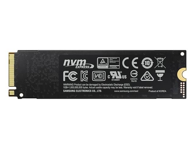 Samsung SSD 970 EVO Plus 1 TB M.2, PCIe Gen 3.0 x4 NVMe, V-NAND 3-bit MLC, Read 3500 MB/s Write 3300 MB/s