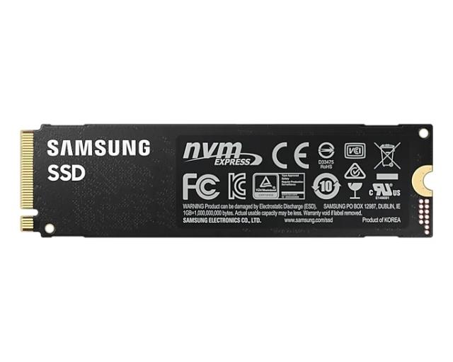 Samsung SSD 980 PRO 500GB Int. PCIe Gen 4.0 x4 NVMe 1.3c, V-NAND 3bit MLC, Read up to 7000 MB/s, Write up to 5100 