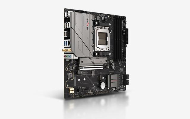 Дънна платка SAPPHIRE PULSE B850M WIFI, AM5, B850, 4x DDR5, 4x SATA 6Gb/s, 2x M.2, HDMI, DP, Micro ATX