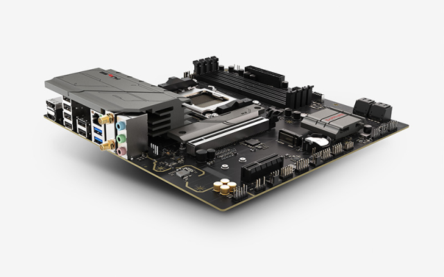 Дънна платка SAPPHIRE PULSE B850M WIFI, AM5, B850, 4x DDR5, 4x SATA 6Gb/s, 2x M.2, HDMI, DP, Micro ATX