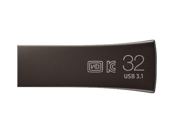 USB памет Samsung 64GB MUF-64BE4 USB 3.1, Титаново сиво