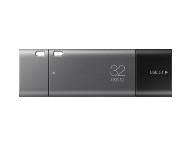USB памет Samsung 32GB MUF-32DB USB-C / USB 3.1, Сиво-черна