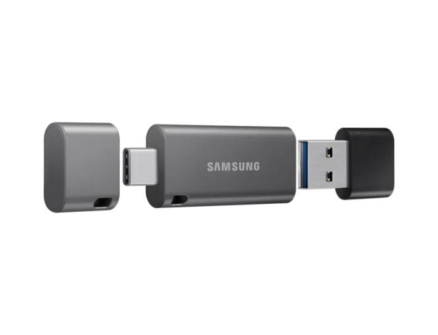 USB памет Samsung 32GB MUF-32DB USB-C / USB 3.1, Сиво-черна
