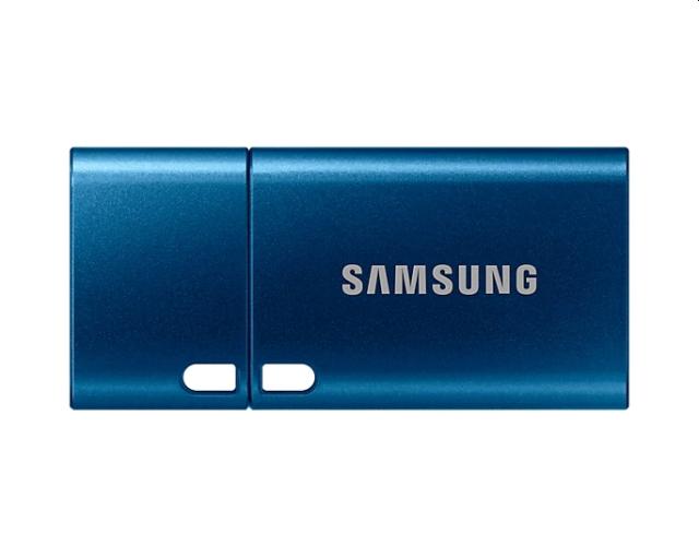 USB памет Samsung 64 GB Flash Drive, 300 MB/s, USB Type-C 3.1, Син