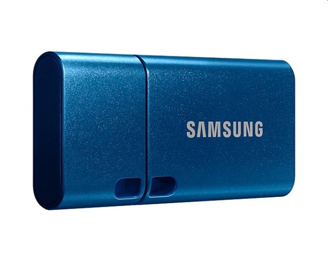 USB памет Samsung 128 GB Flash Drive, 400 MB/s, USB Type-C 3.1, Син