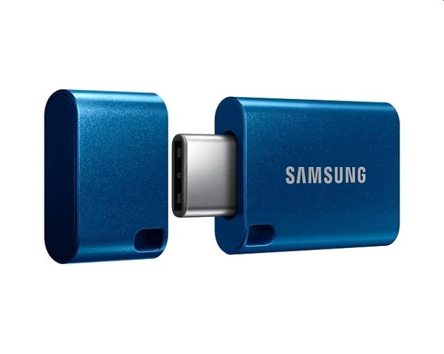 USB памет Samsung 128 GB Flash Drive, 400 MB/s, USB Type-C 3.1, Син