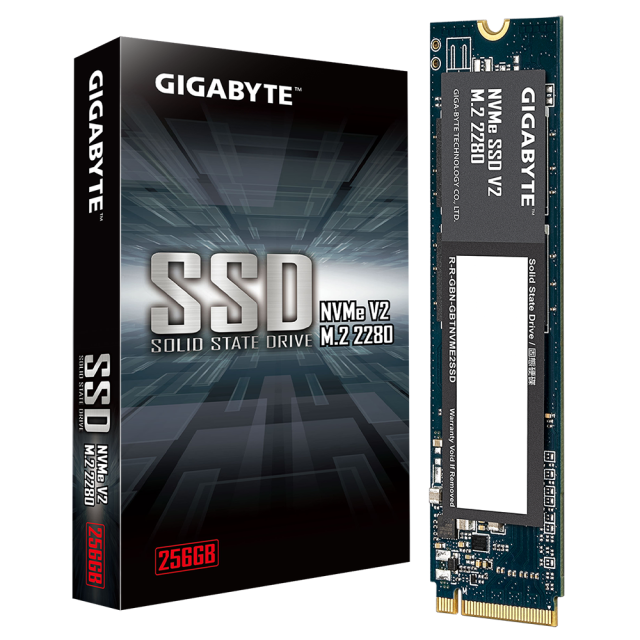 GIGABYTE NVMe SSD V2 256GB, PCI-Express 3.0 x4, NVMe