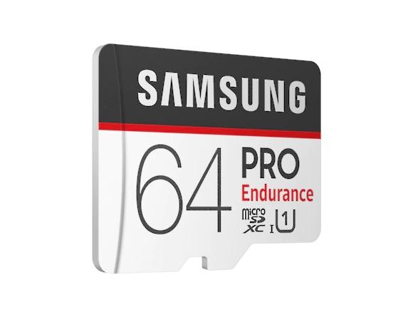Карта памет Samsung 64 GB micro SD Card PRO Endurance, Adapter, Class10, Waterproof, Read 100 MB/s - Write 30 MB/s