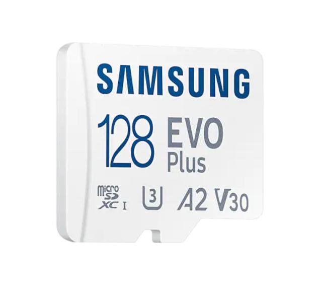 Карта памет Samsung 128GB micro SD Card EVO Plus with Adapter, Class10, Transfer Speed up to 130MB/s